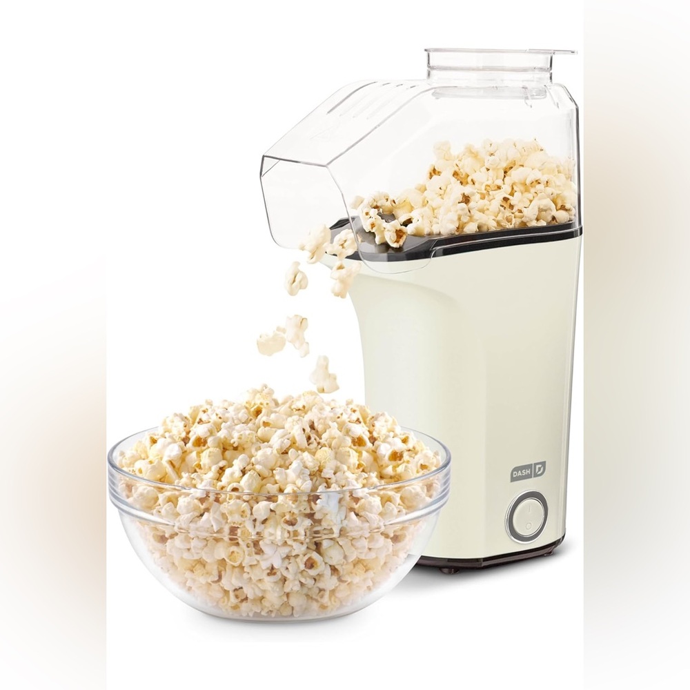 Dash Electric Popcorn Maker - White